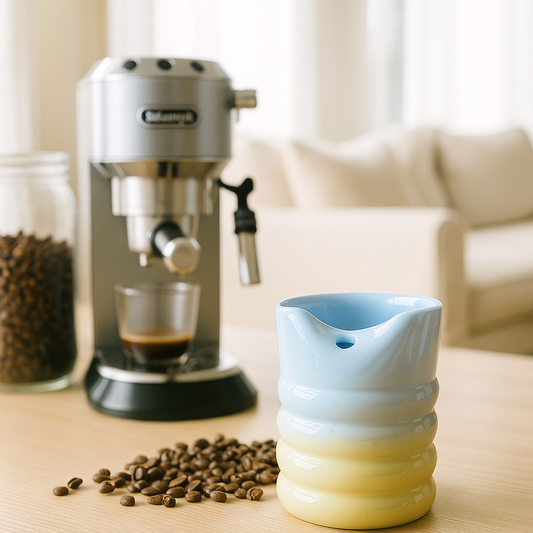 Mint Meadow Ceramic Tumbler – Sample Edition (Reversed Shades)