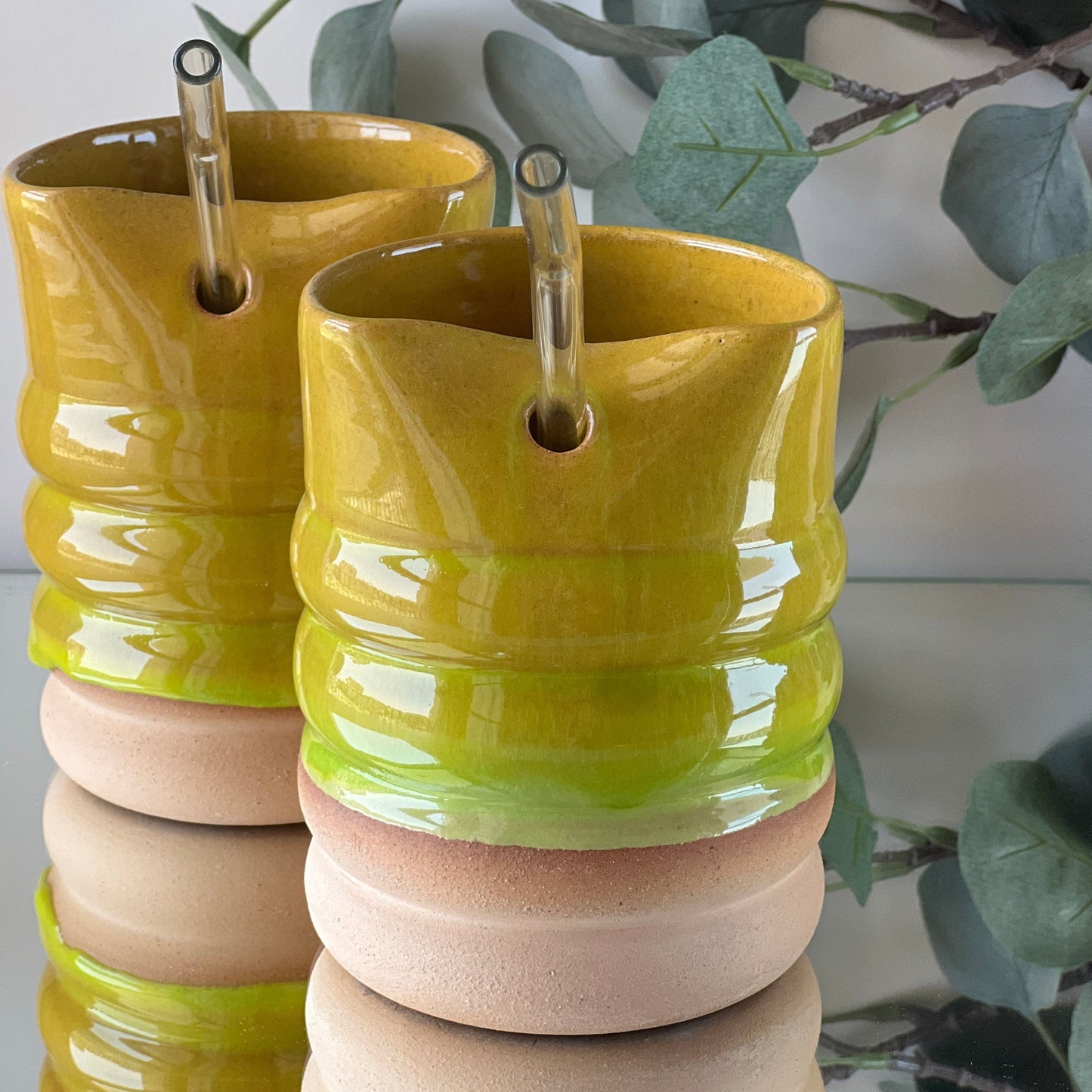 Golden Sand Ceramic Tumbler