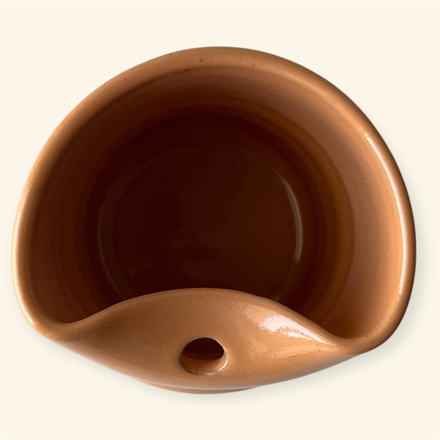 Peach Glow Ceramic Tumbler