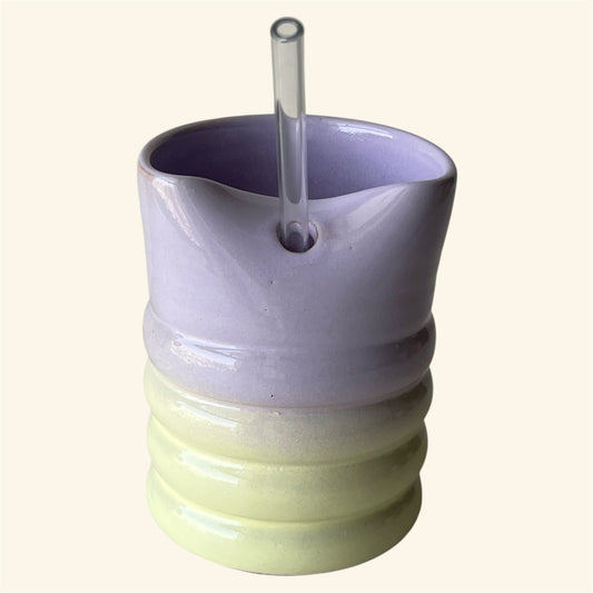 Lavender Cloud Ceramic Tumbler