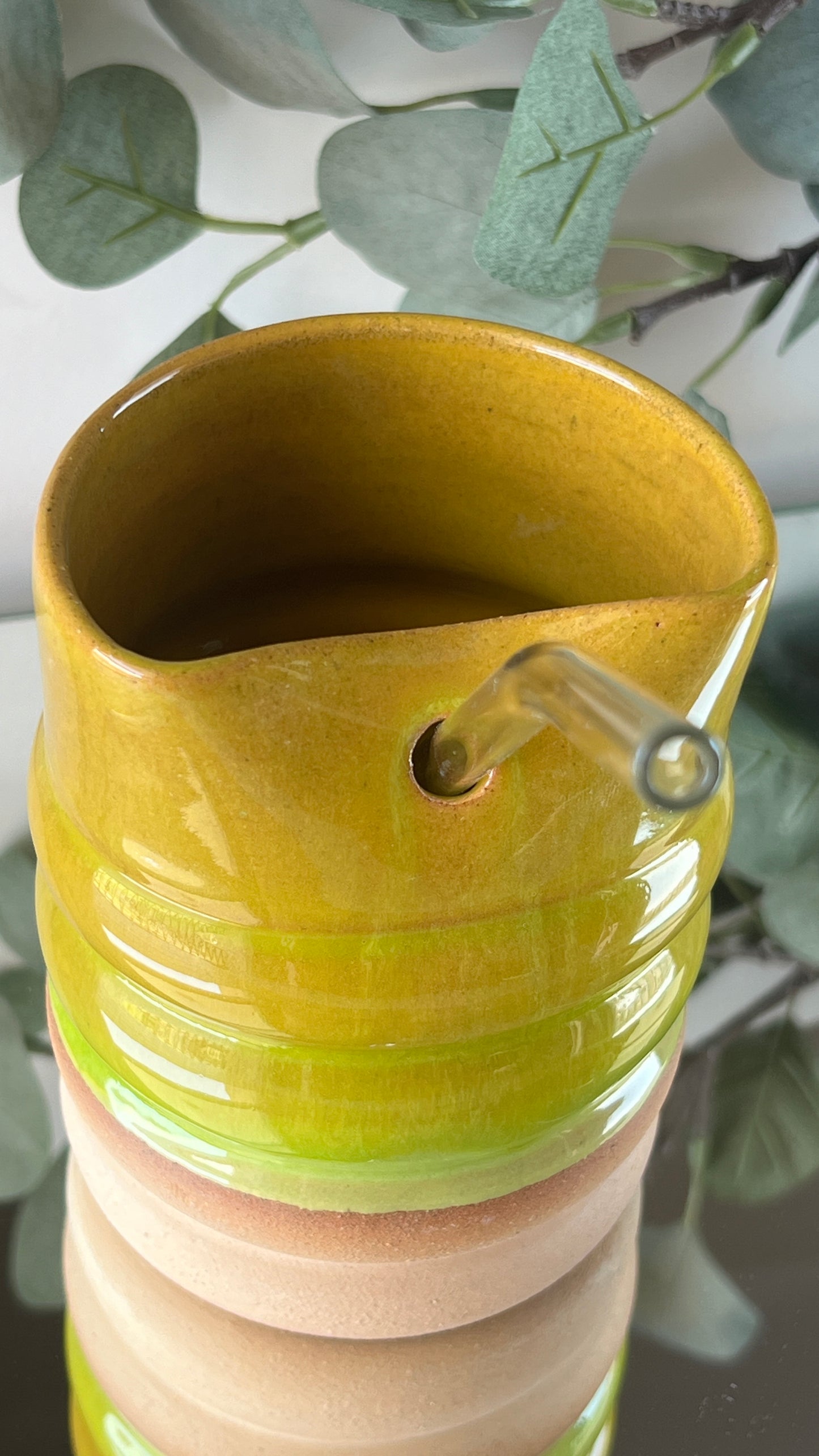 Golden Sand Ceramic Tumbler