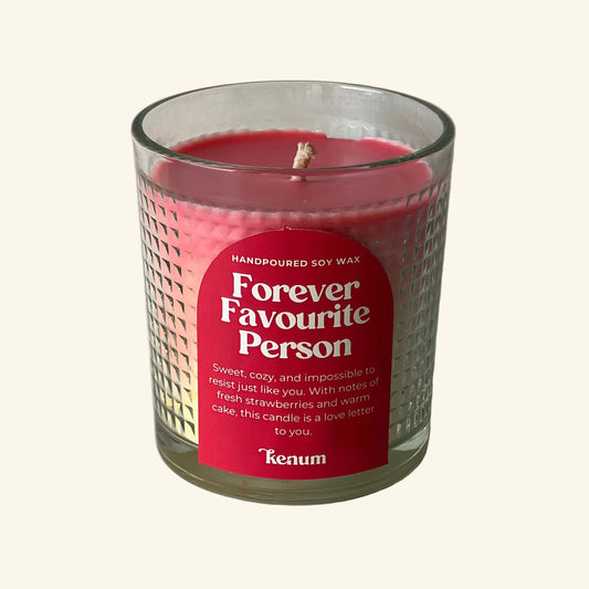 Forever Favorite Soy Candle | Strawberry Pound Cake