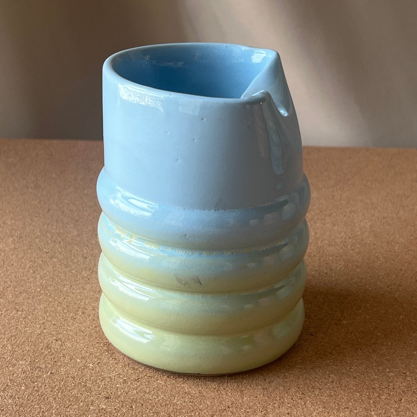 Mint Meadow Ceramic Tumbler – Sample Edition (Reversed Shades)