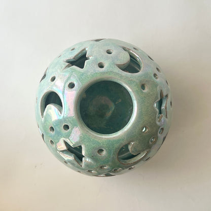 Stars in The Sky Candle Holder - Aurora Iridescent