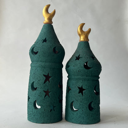 Stars in The Sky Lantern - Teal ( PICK UP ONLY)