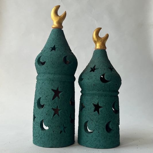 Stars in The Sky Lantern - Teal ( PICK UP ONLY)