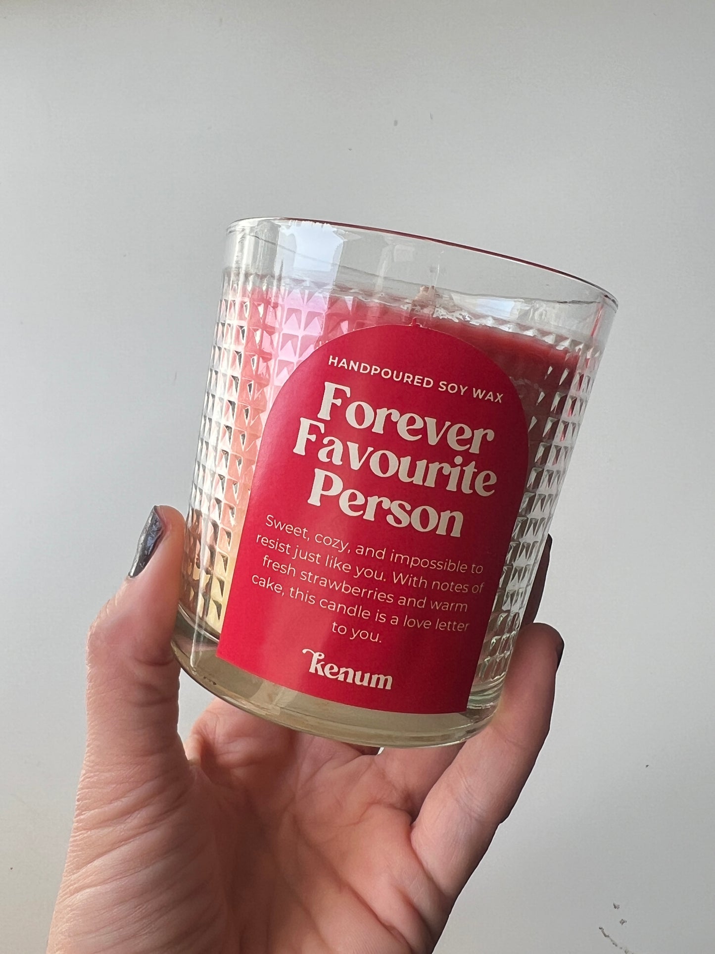 Forever Favorite Soy Candle | Strawberry Pound Cake