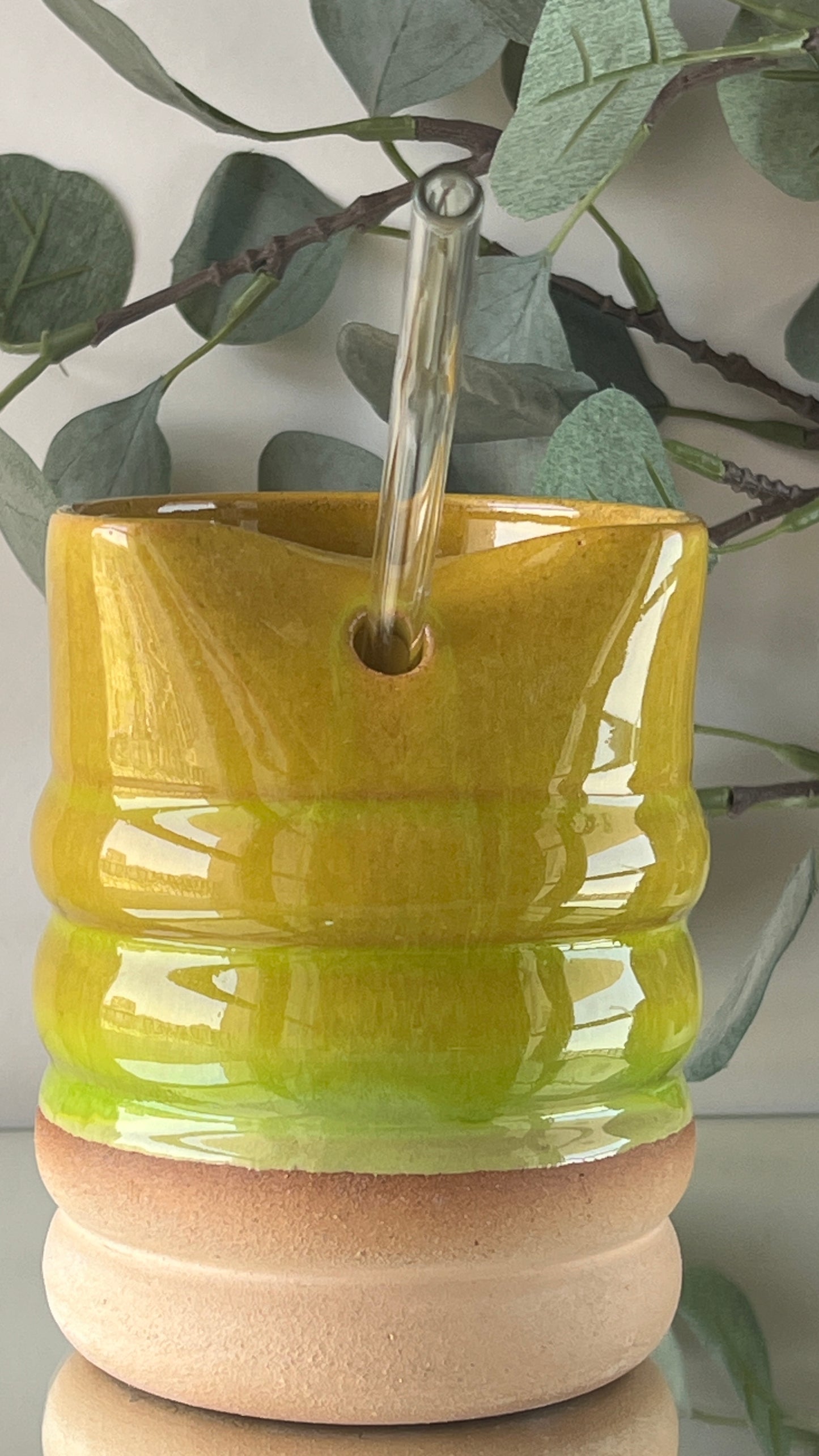 Golden Sand Ceramic Tumbler