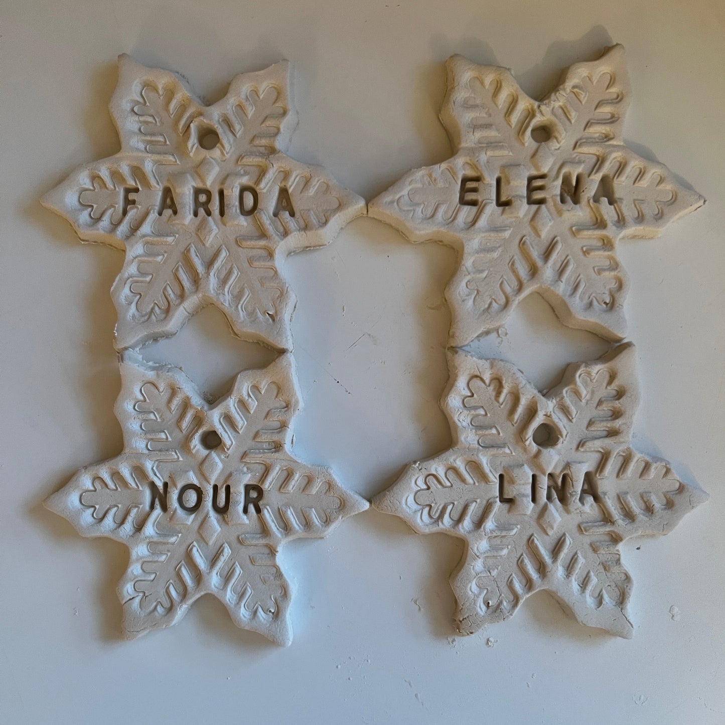 Customizable Snowflake Christmas Ornament – Personalized Holiday Gift