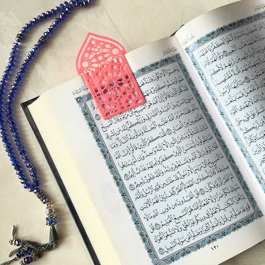 Colorful 3D printed Quran Bookmark