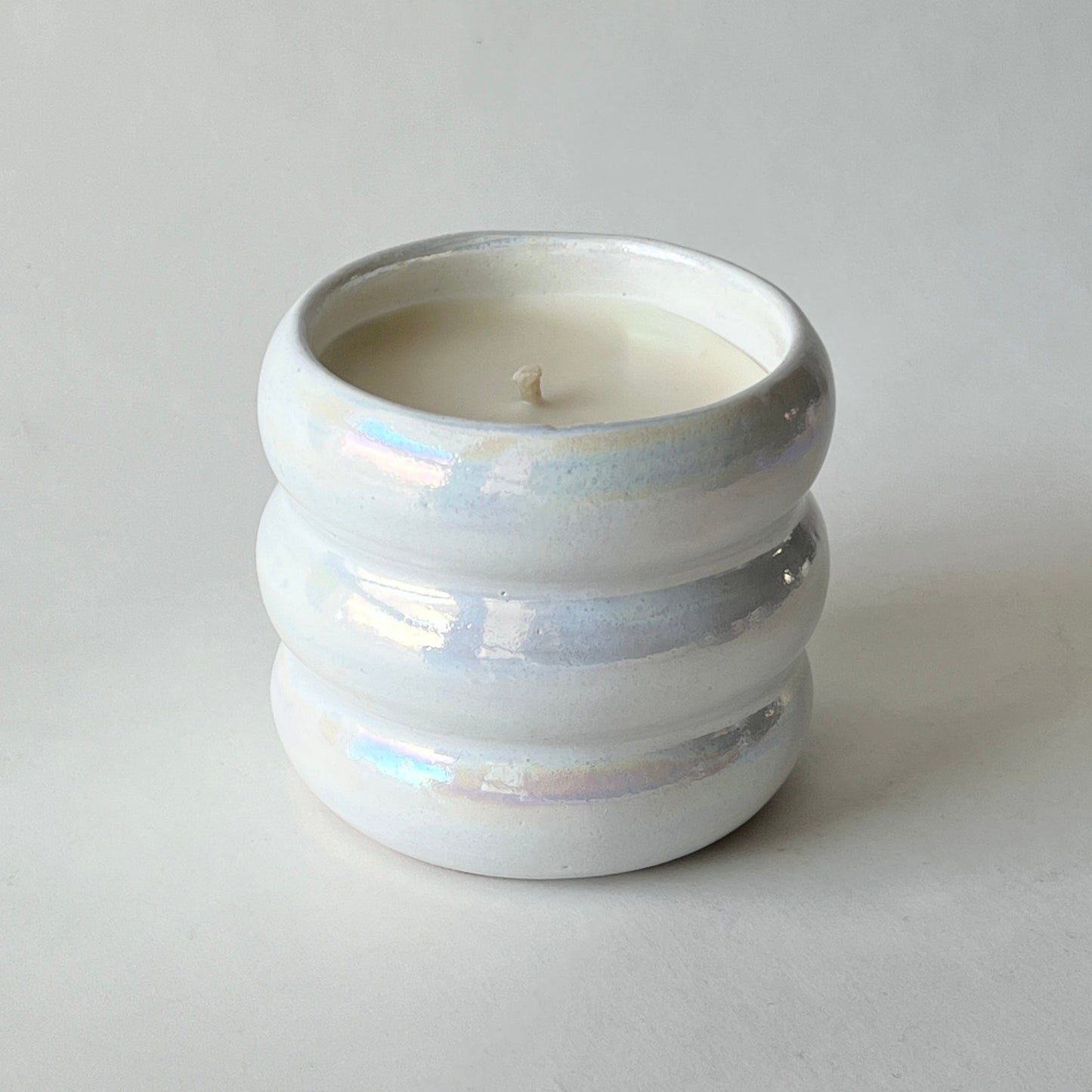 Bubbly Pottery Candle - Velvet Cocoa