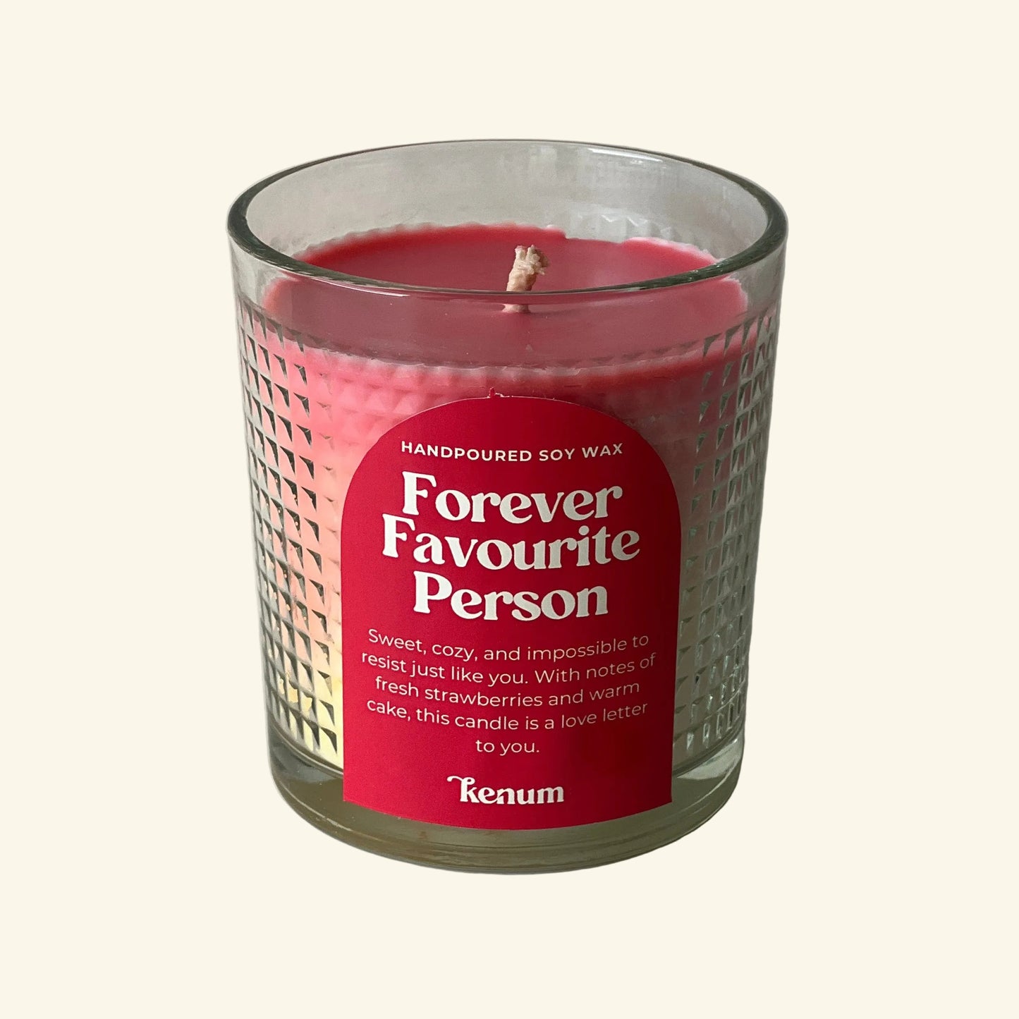 Forever Favorite Soy Candle | Strawberry Pound Cake