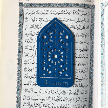 Colorful 3D printed Quran Bookmark