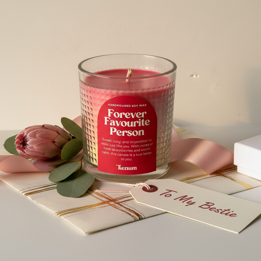 Forever Favorite Soy Candle | Strawberry Pound Cake