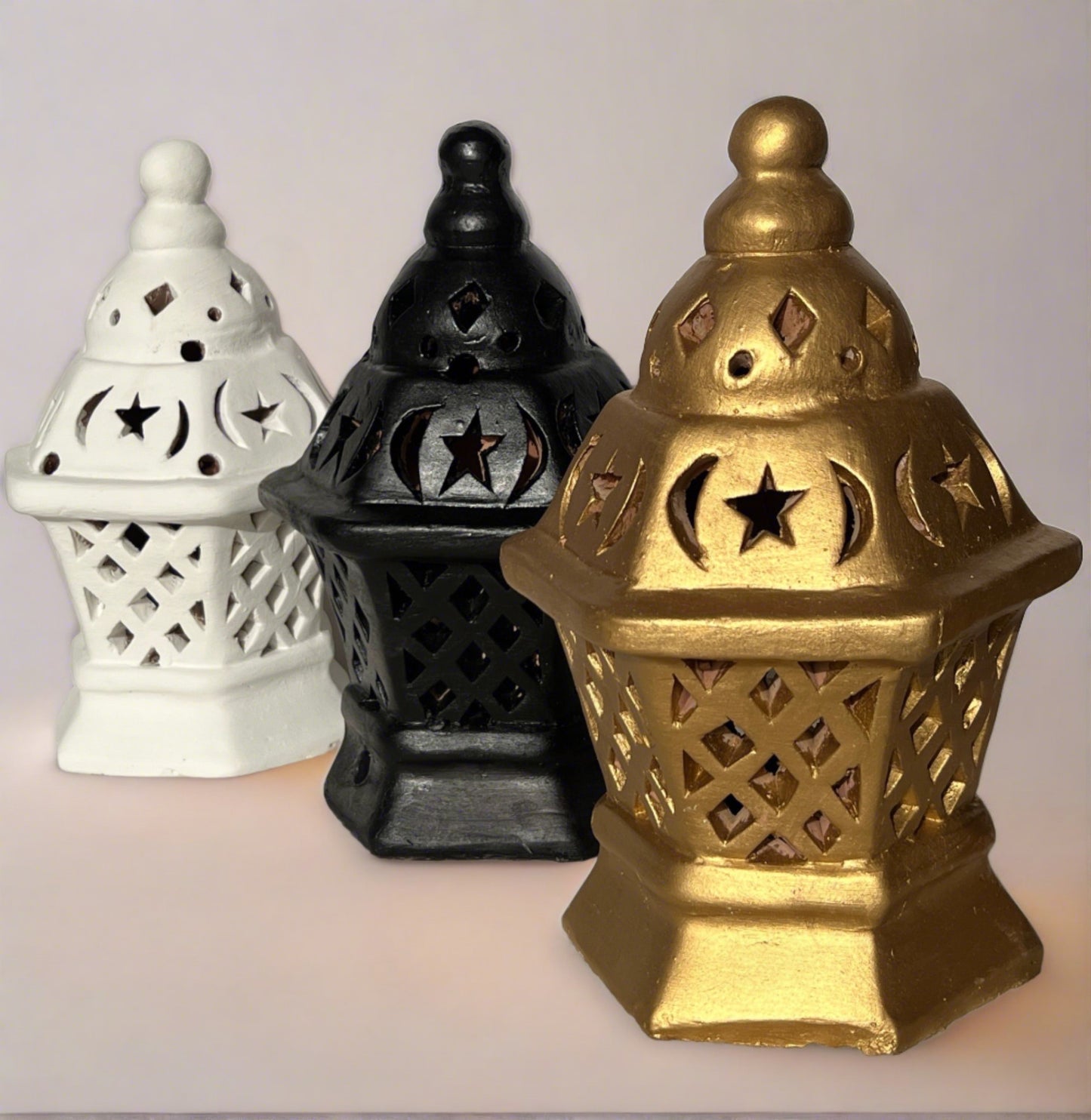 Ramadan Pottery Lantern ( PICK UP ONLY)